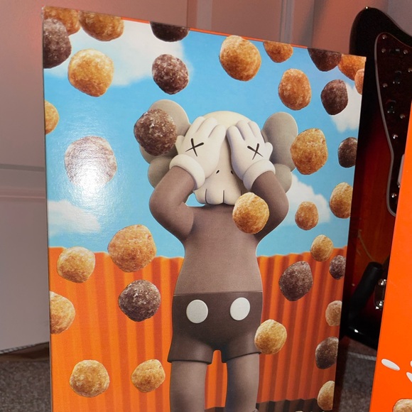 Kaws X Reese’s Collab Cereal Box art piece - Picture 3 of 3